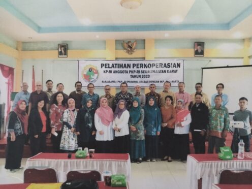 Pelatihan Kewirakoperasian dan Sosialisasi PP No.8 Tahun 2023 Anggota PKPRI Kalbar