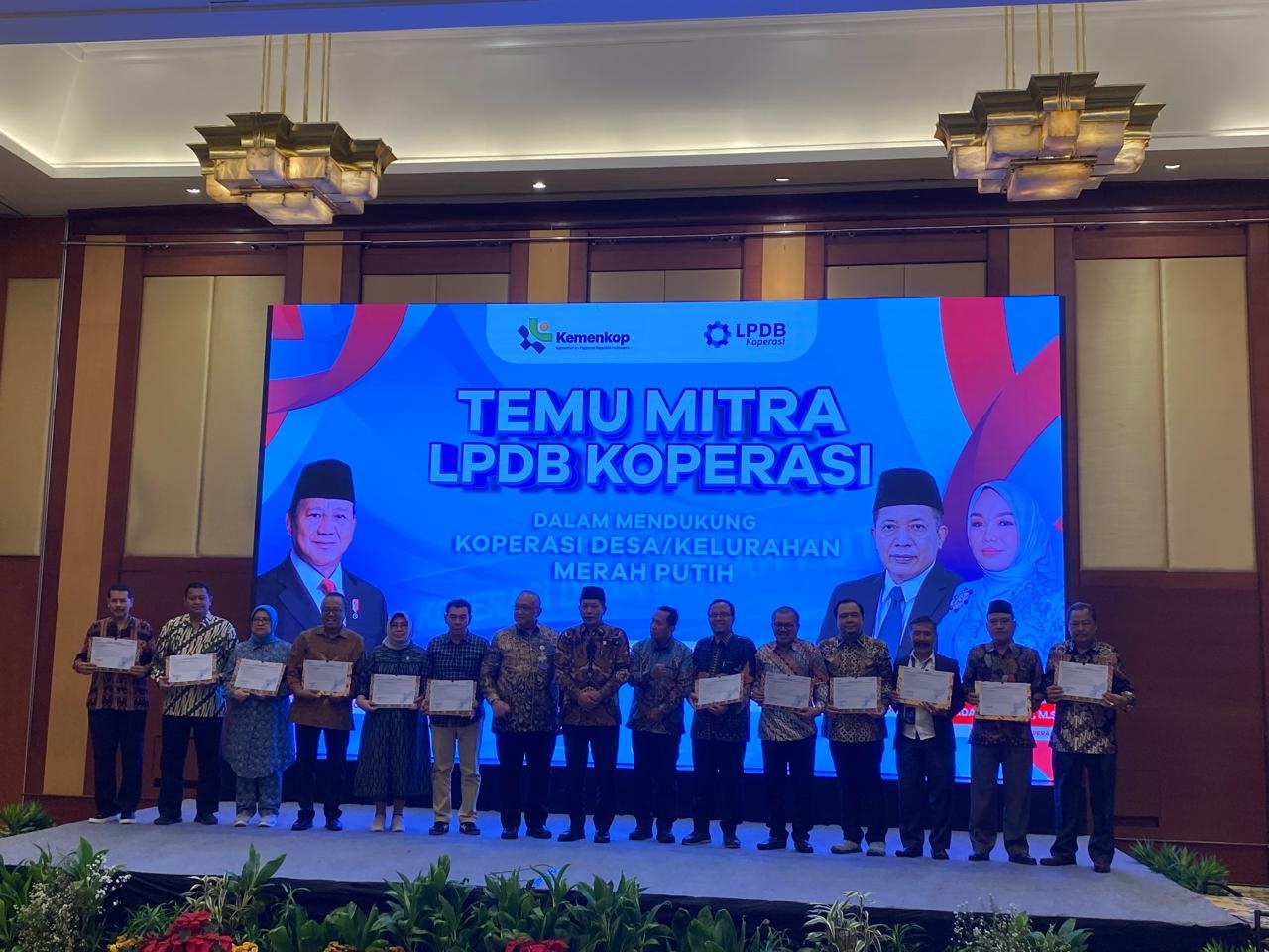 Hadiri Temu Mitra LPDB, IKPRI Teken Piagam Komitmen Dukung Penuh KDMP