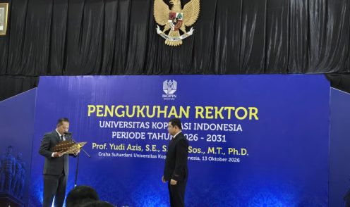 IKPRI Hadiri Pengukuhan Rektor Universitas Koperasi Indonesia